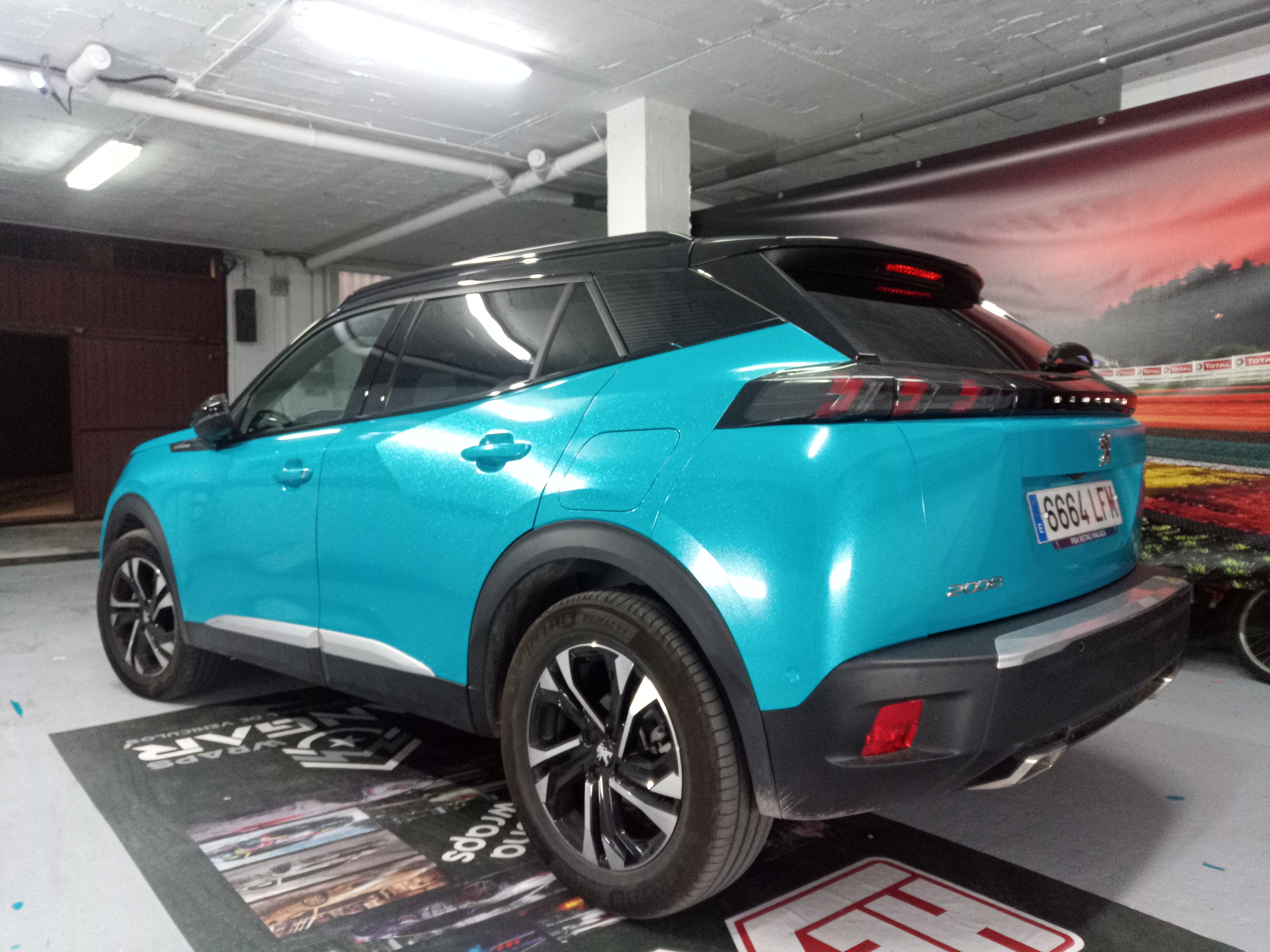 Peugeot Turquesa Glitter — foto 1